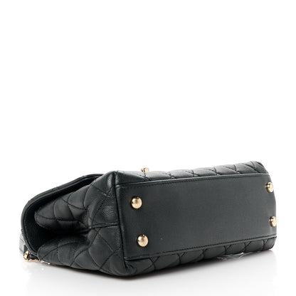 Chanel Caviar Quilted Mini Coco Handle Flap Black 4 of 11