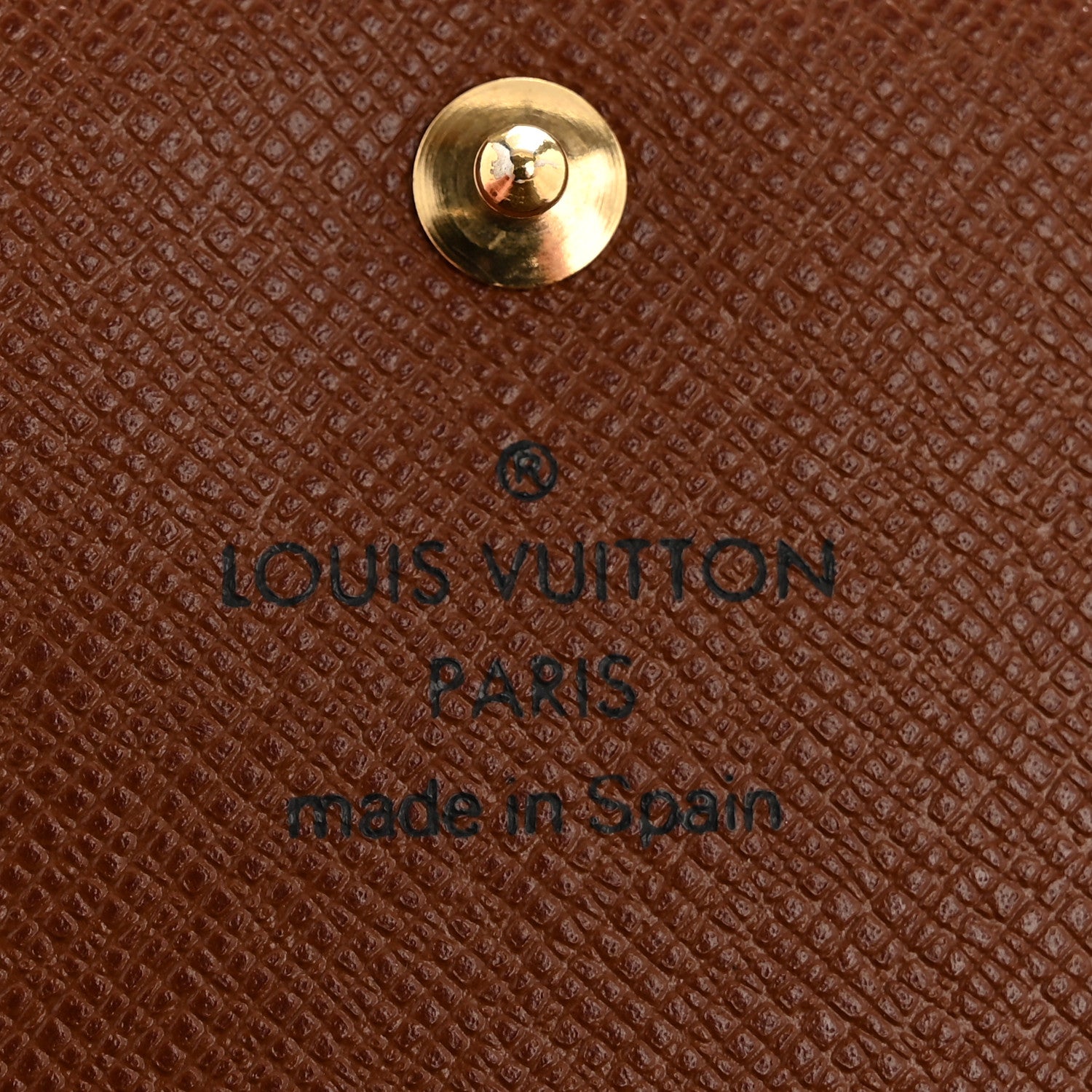 Louis Vuitton Monogram Porte-Monnaie Tresor Wallet 6 of 10