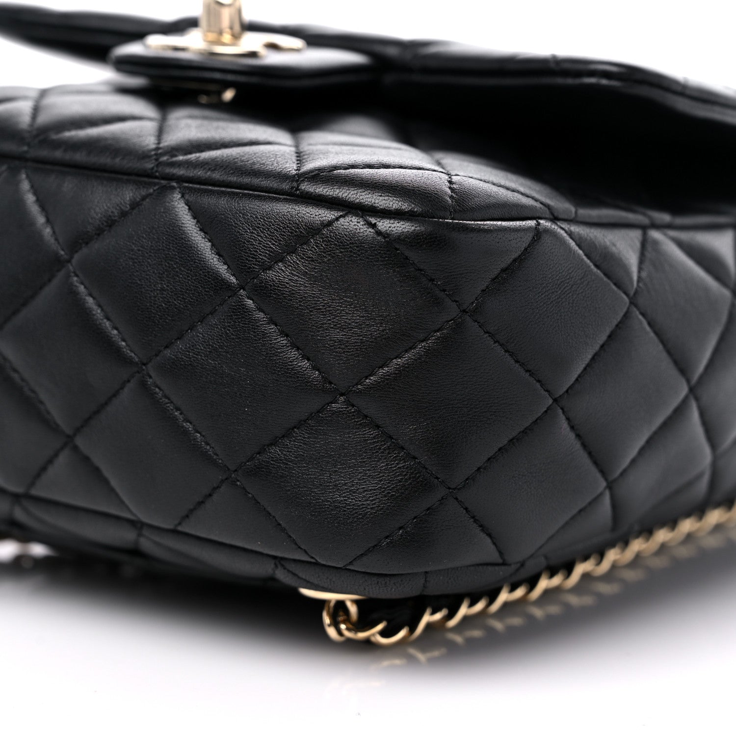 Chanel Lambskin Quilted Small In Seoul Backpack Black 9 of 9