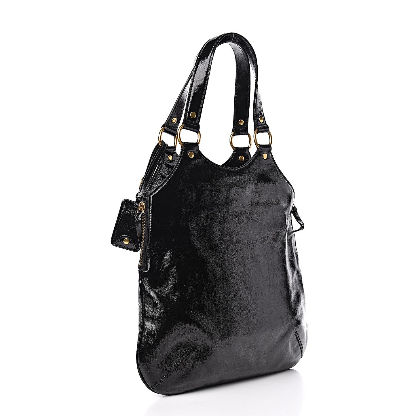 Patent Tribute Tote Black