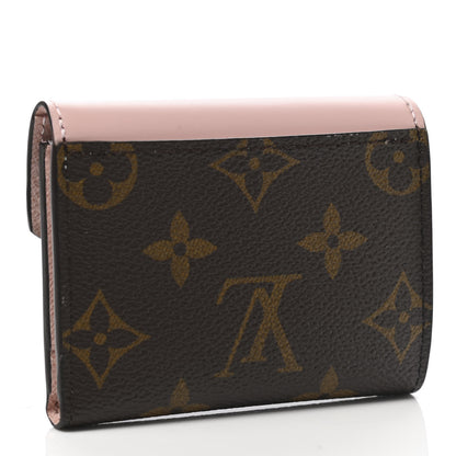 Louis Vuitton Monogram Zoe Wallet Rose Ballerine 3 of 7