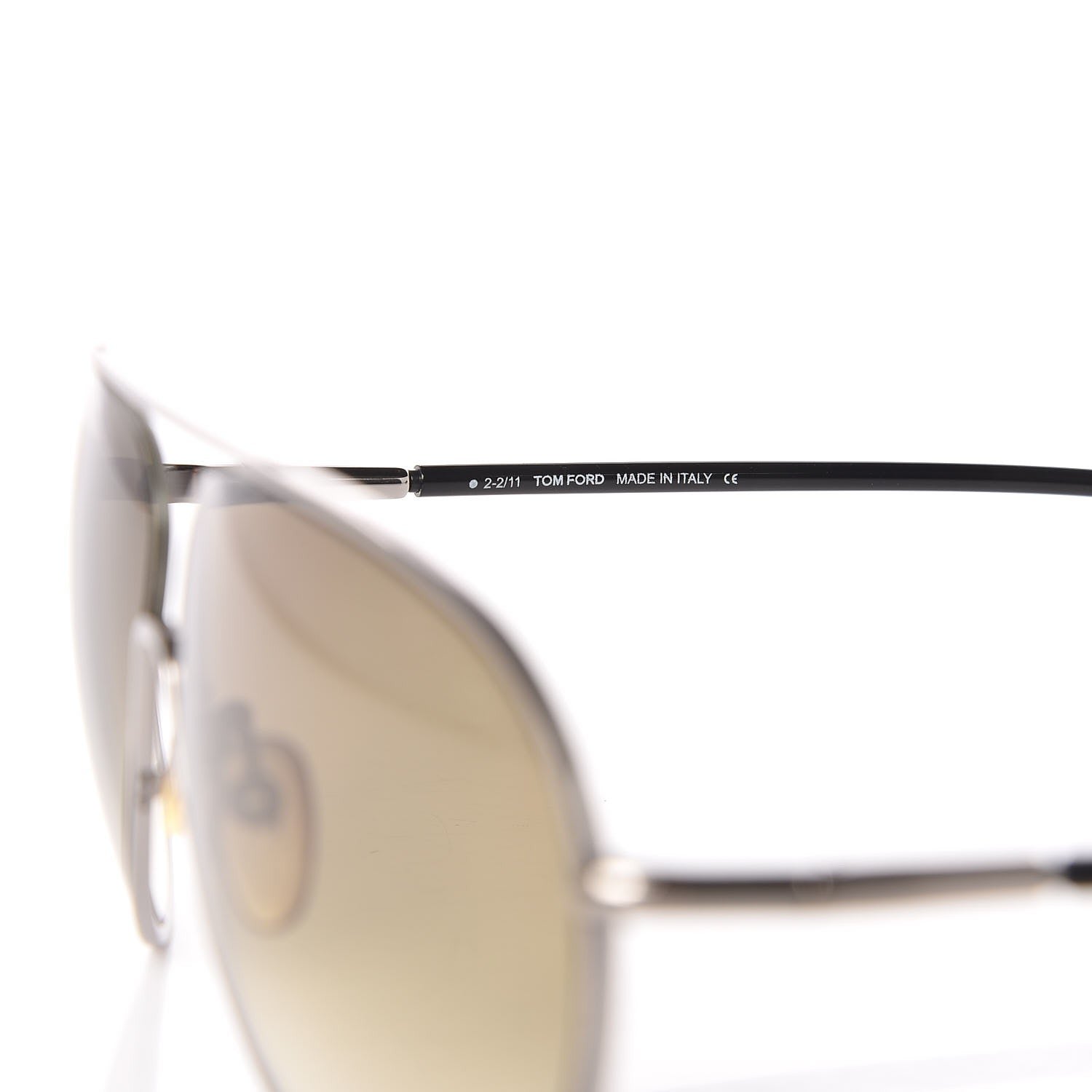 Tom Ford Cecillio Aviator Sunglasses TF204 Black 5 of 8