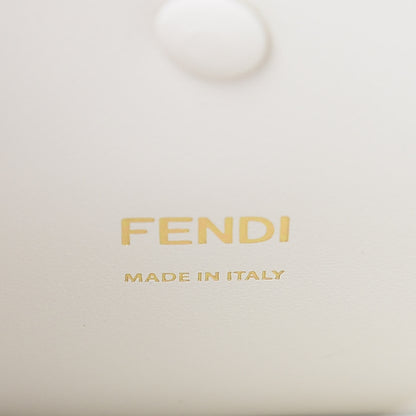 Fendi TPU FF Vitello Century F is Fendi Small Kan I Shoulder Bag White 6 of 9