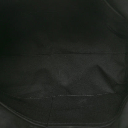 Louis Vuitton Damier Ebene Odeon Tote MM Black 5 of 9