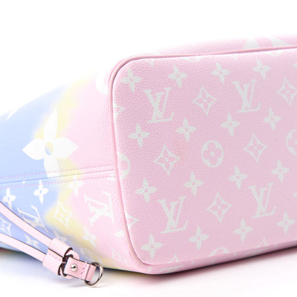 Louis Vuitton Monogram Escale Neverfull MM Pastel 7 of 13