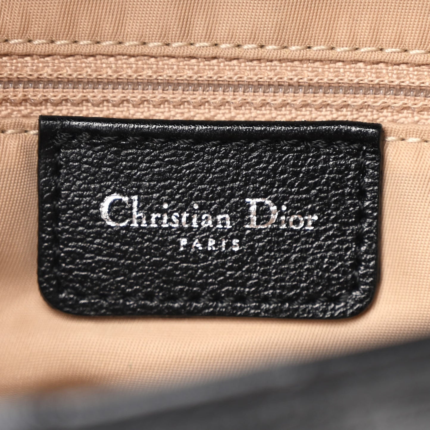 Shiny Goatskin Saddle Bag Black