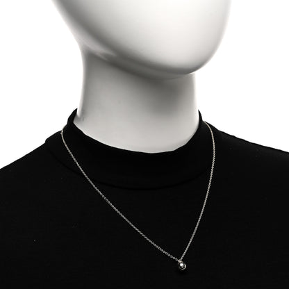 Tiffany Sterling Silver 8mm HardWear Ball Pendant Necklace 2 of 4