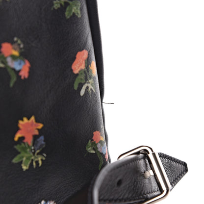 Saint Laurent Calfskin Prairie Flower Printed Festival Backpack Multicolor 10 of 12