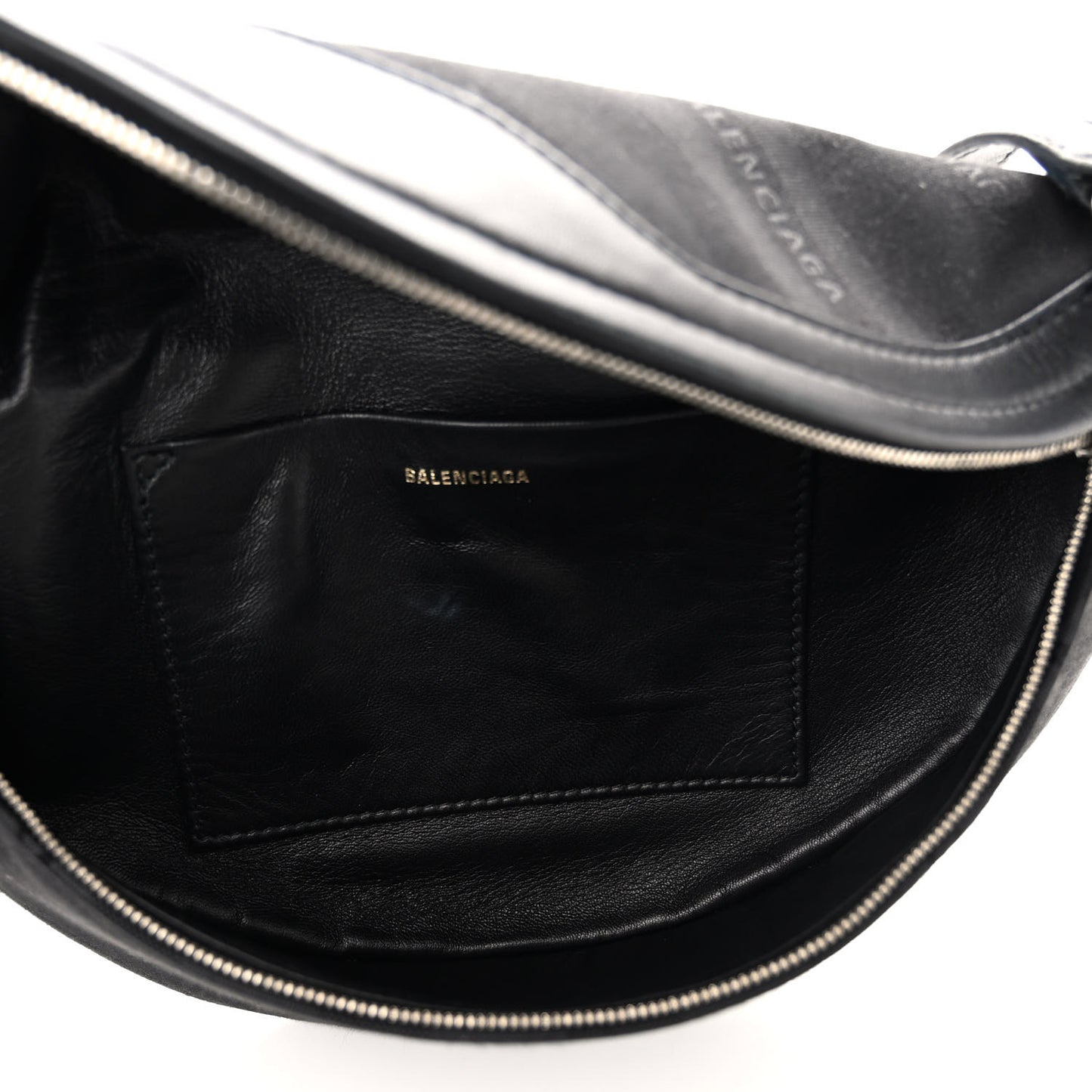 Canvas Jacquard Diagonal Allover Logo XS Souvenir Belt Bag Black