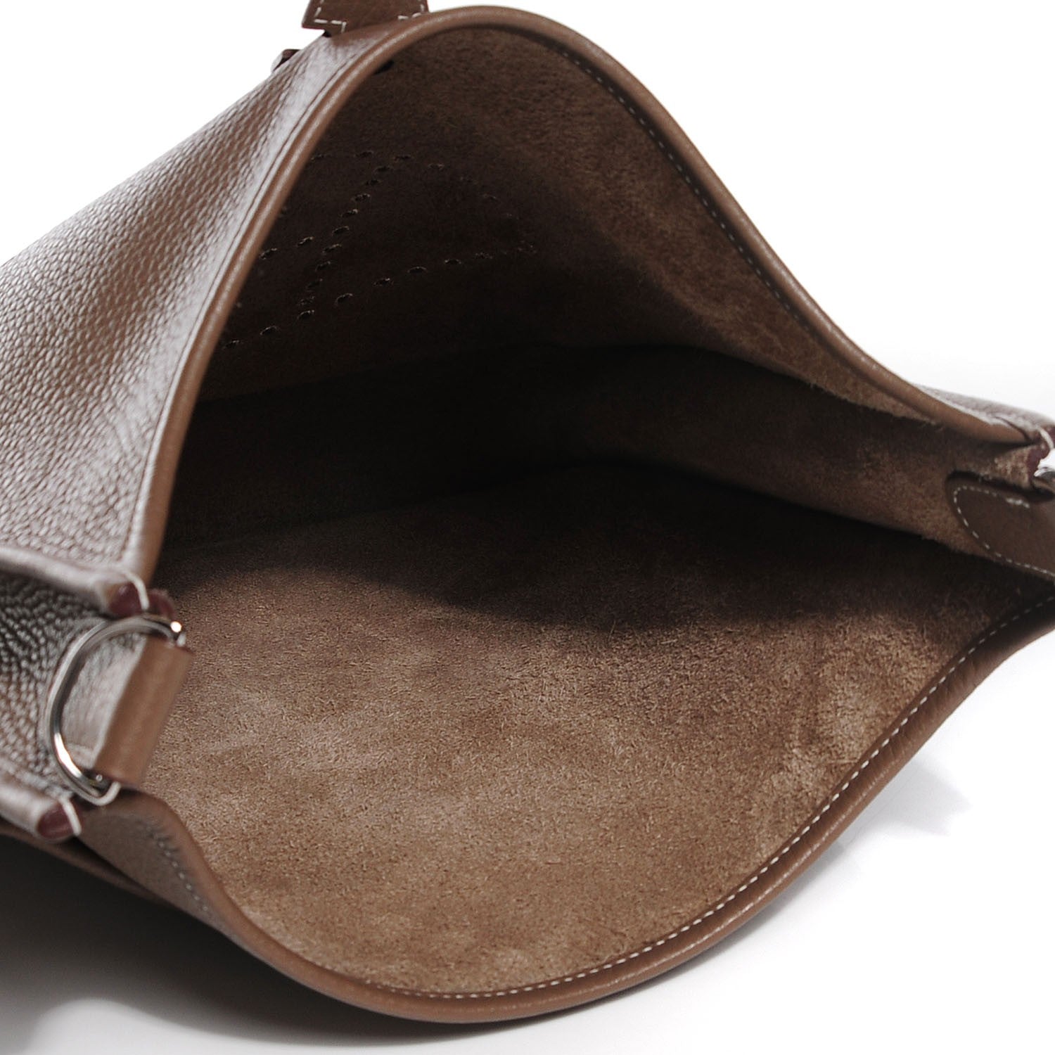 Hermes Taurillon Clemence Evelyne III PM Etoupe 11 of 14