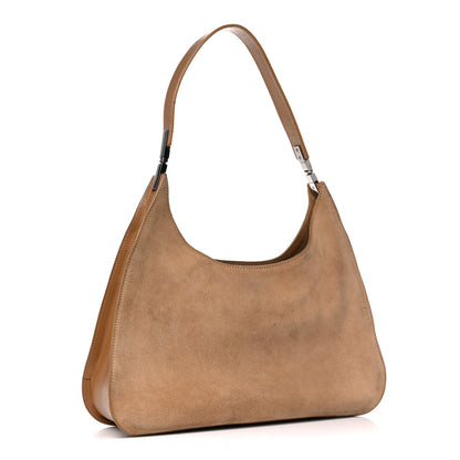 Gucci Suede Small Hobo Light Brown 3 of 22