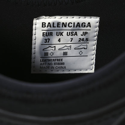 Balenciaga Neoprene Rubber Thong Sandals 37 Black 7 of 9