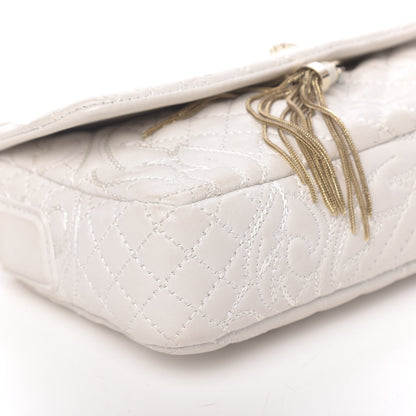 Versace Nappa Barocco Quilted Vanitas Medea Shoulder Bag White 11 of 11