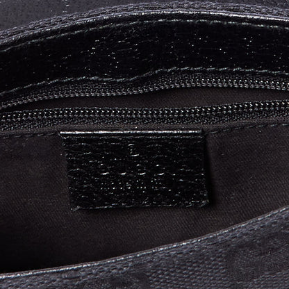 Gucci GG Monogram Web Buckle Belt Bag Black 8 of 8
