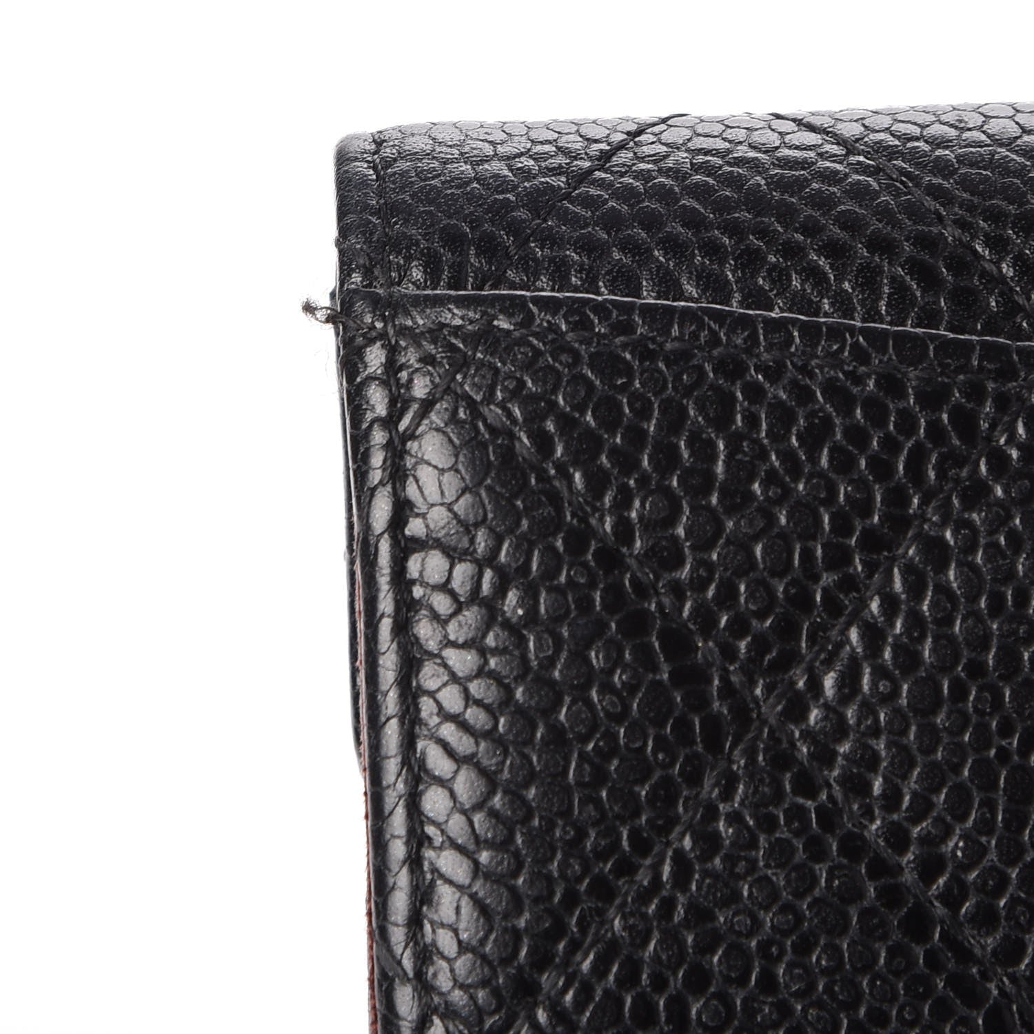 Chanel Caviar Quilted 6 Key Holder Black 9 of 11