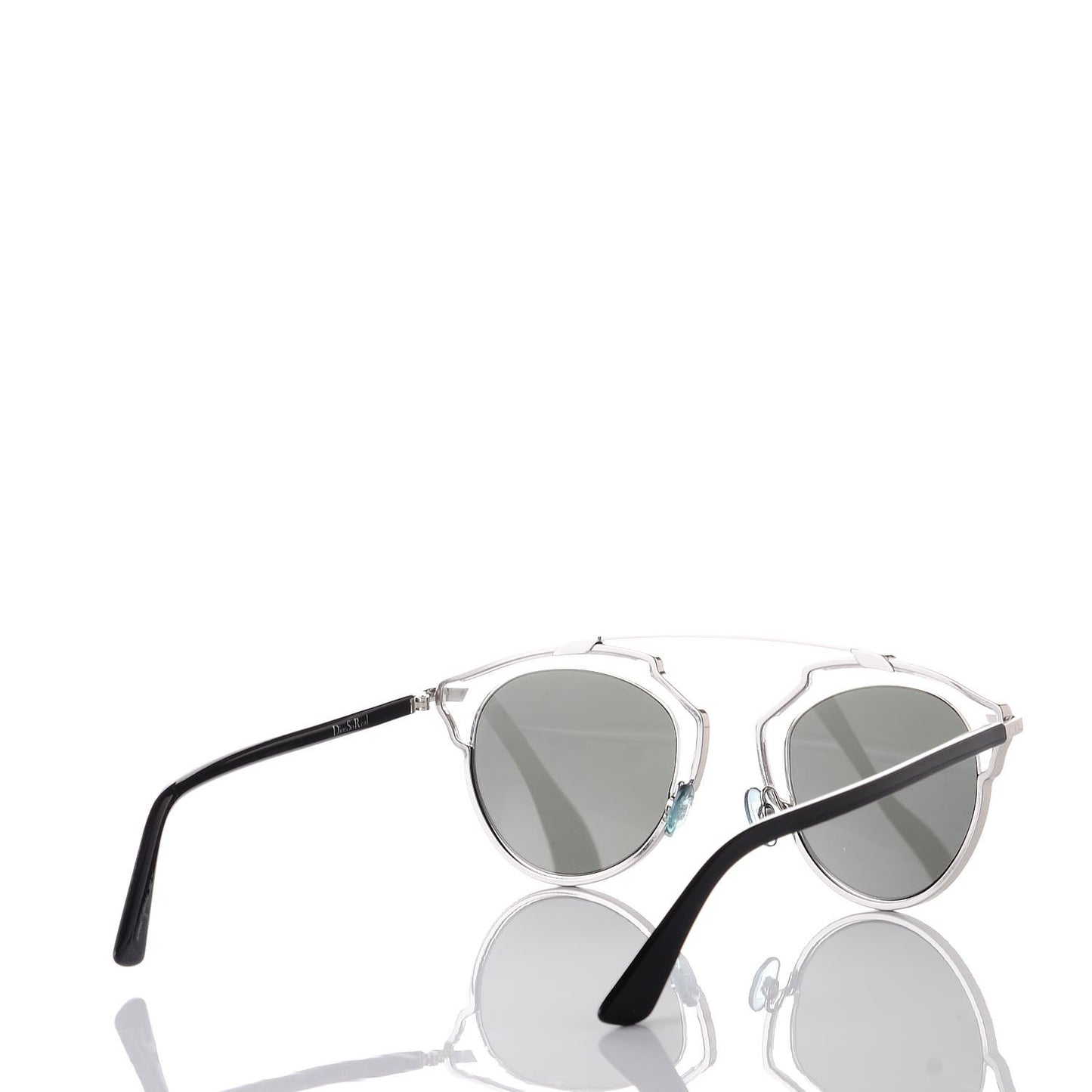 Mirrored So Real Sunglasses Silver