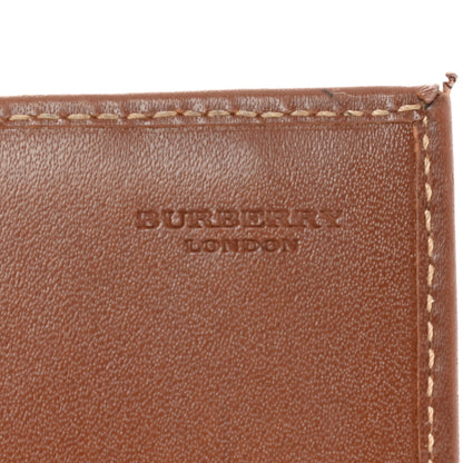 Burberry Haymarket Check Penrose Continental Wallet Tan 6 of 12
