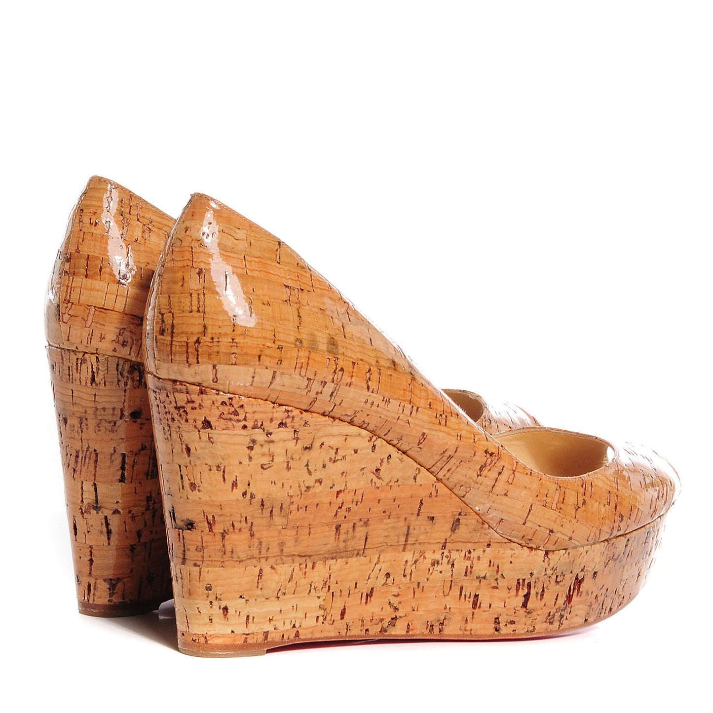 Cork Lucido Une Plume 100 Wedges 41 Natural