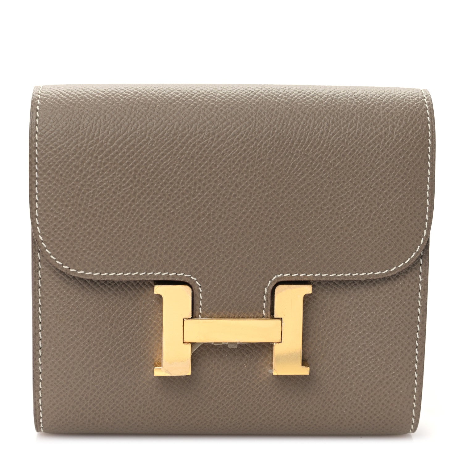 Hermes Epsom Constance Short Wallet Etoupe 1 of 9