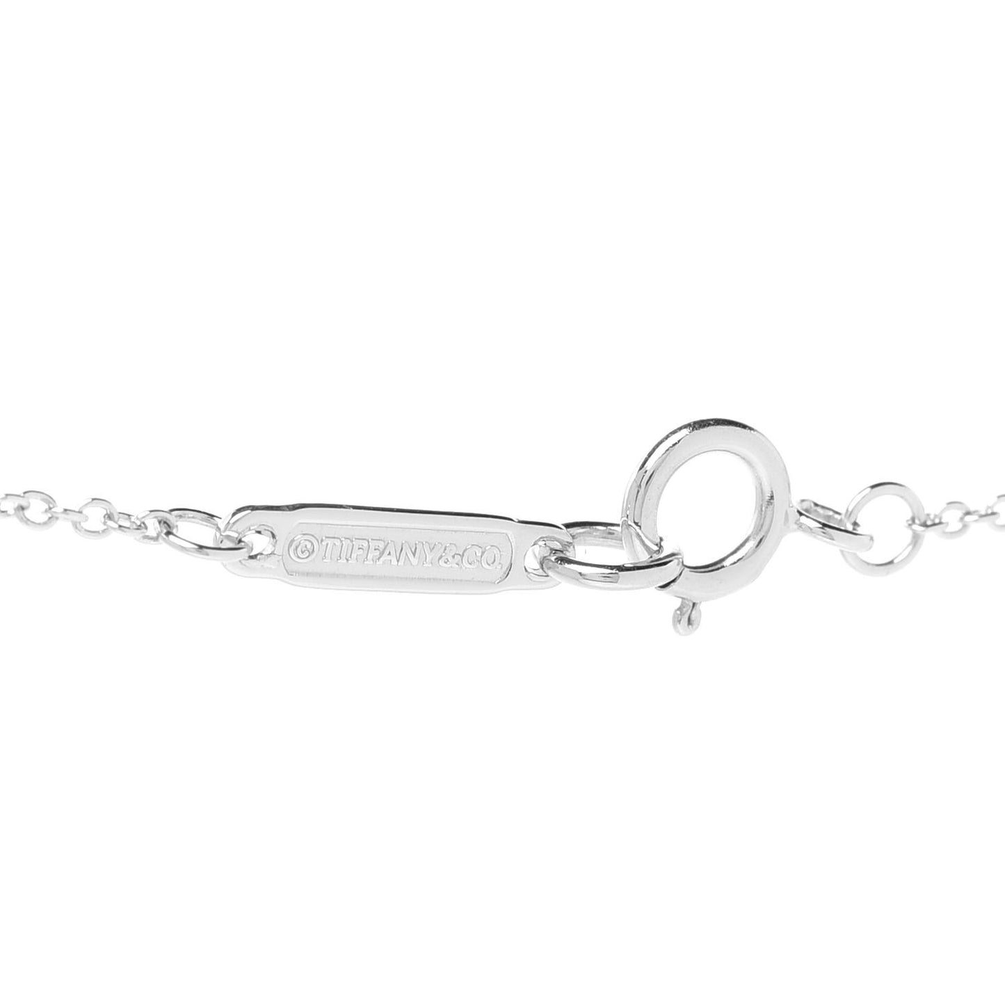 18K White Gold Diamond Mini Bow Pendant Necklace