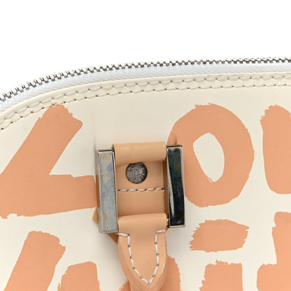 Louis Vuitton Graffiti Alma MM Peach 20 of 21