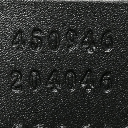 Gucci GG Supreme Monogram Belt Bag Black 8 of 11