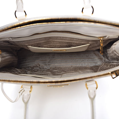 Prada Saffiano Medium Galleria Double Zip Tote Talco 5 of 10