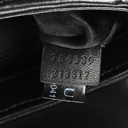 Gucci Nappa Vertical Matelasse Small Maxi Horsebit Chain Shoulder Bag Black 7 of 10