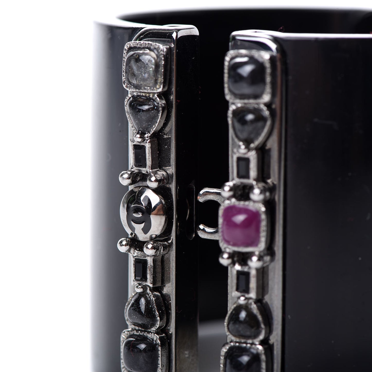Resin Enamel CC Cuff Black