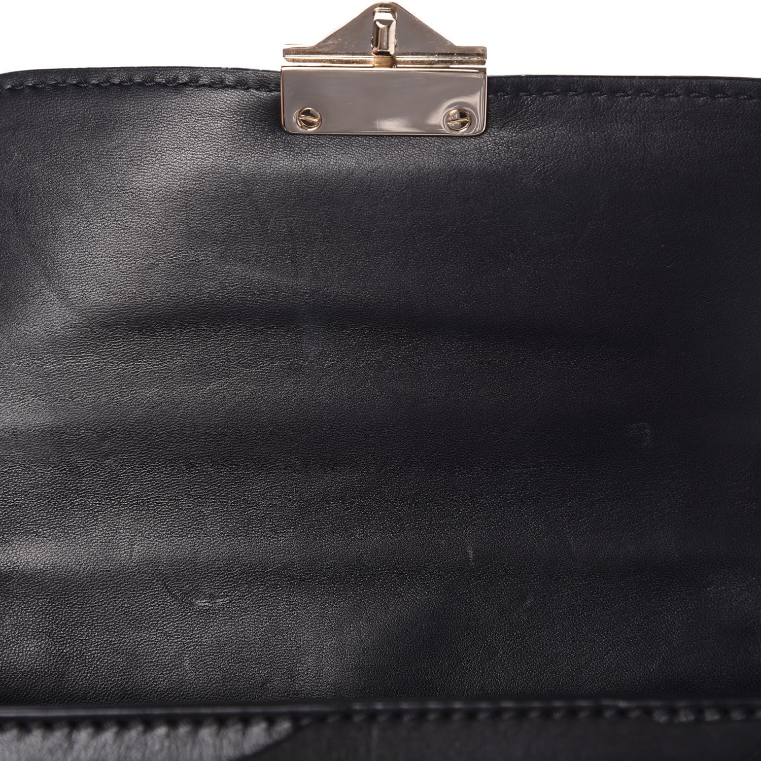 Valentino Garavani Nappa Camouflage Small Glam Lock Rockstud Flap Black 8 of 8