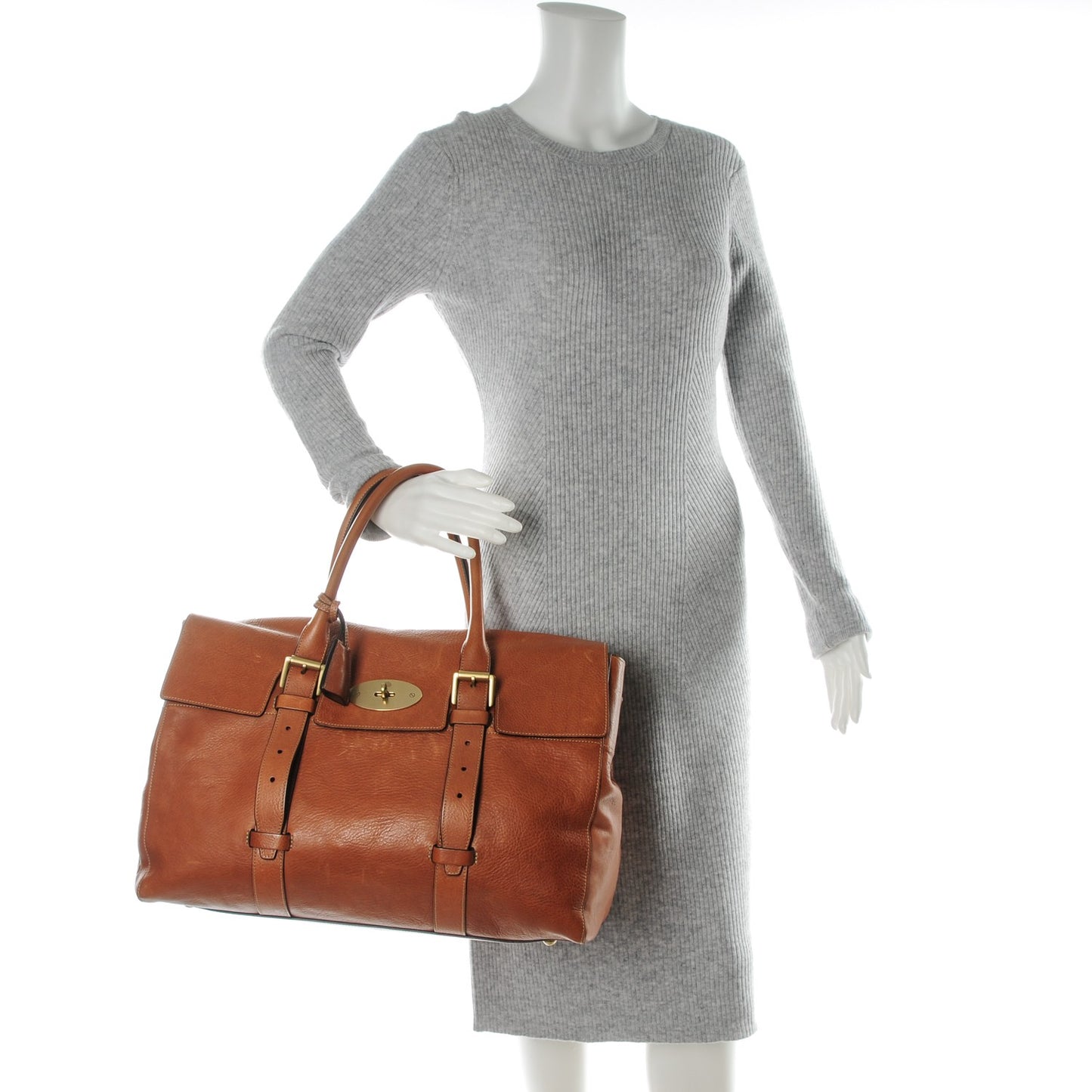 Natural Leather Oversized Bayswater Oak