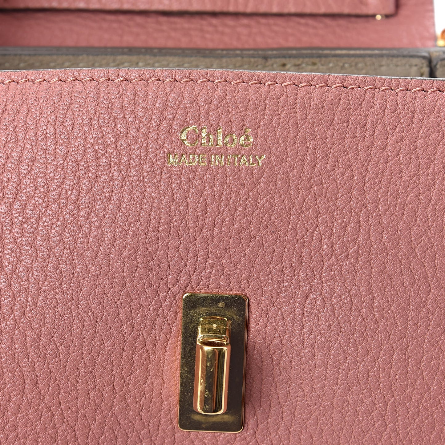 Grained Lambskin Micro Drew Shoulder Bag Washed Pink