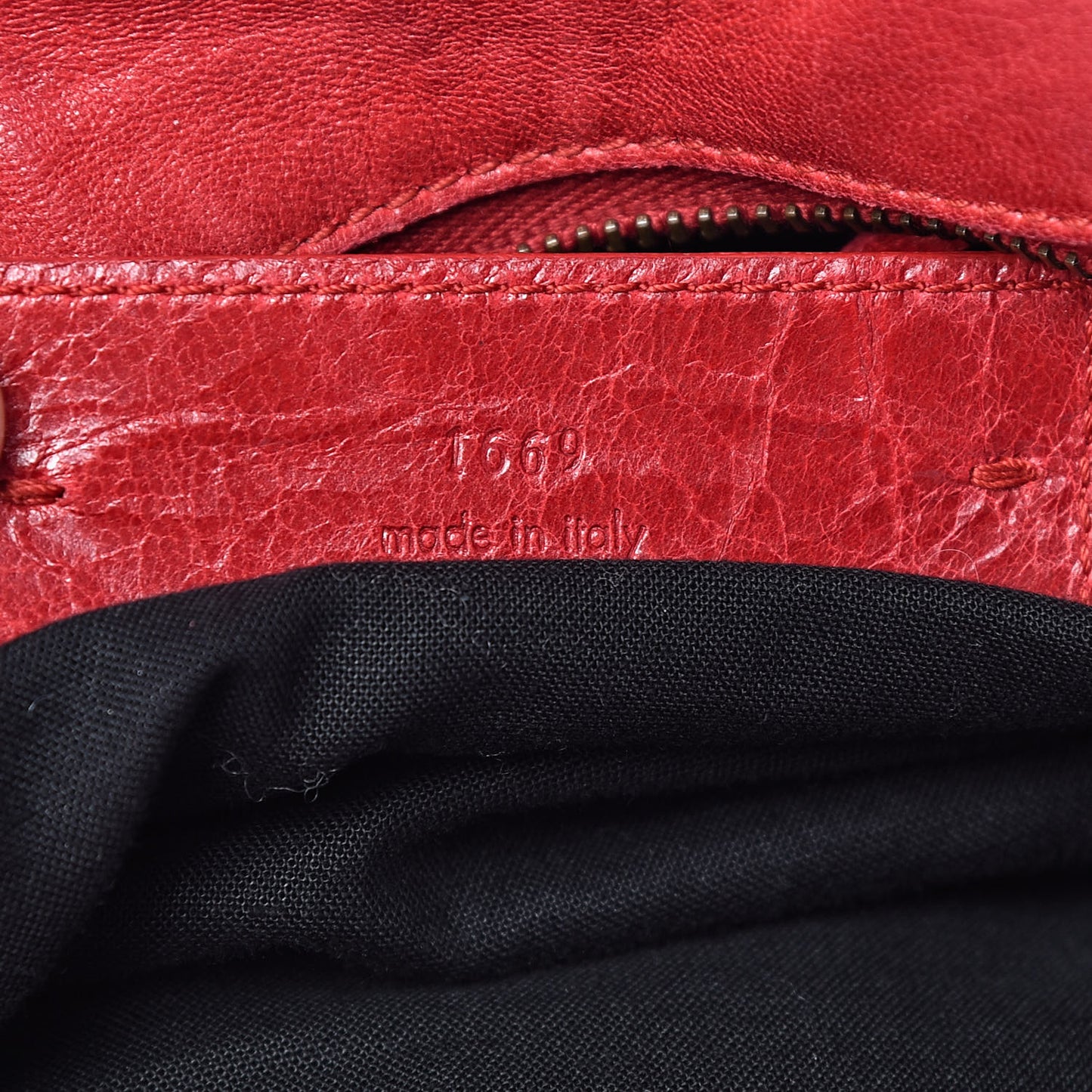 Agneau Classic Hardware Work Rouge Vif