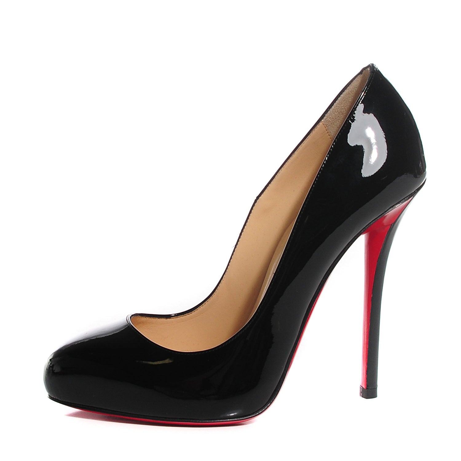 Christian Louboutin Patent Argotik 120 Pumps 37 Black 1 of 7
