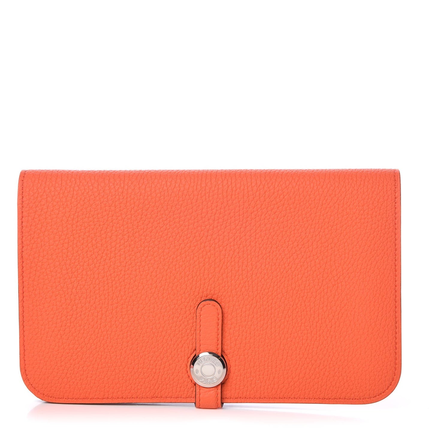 Togo Dogon Duo Wallet Poppy Rose Candy