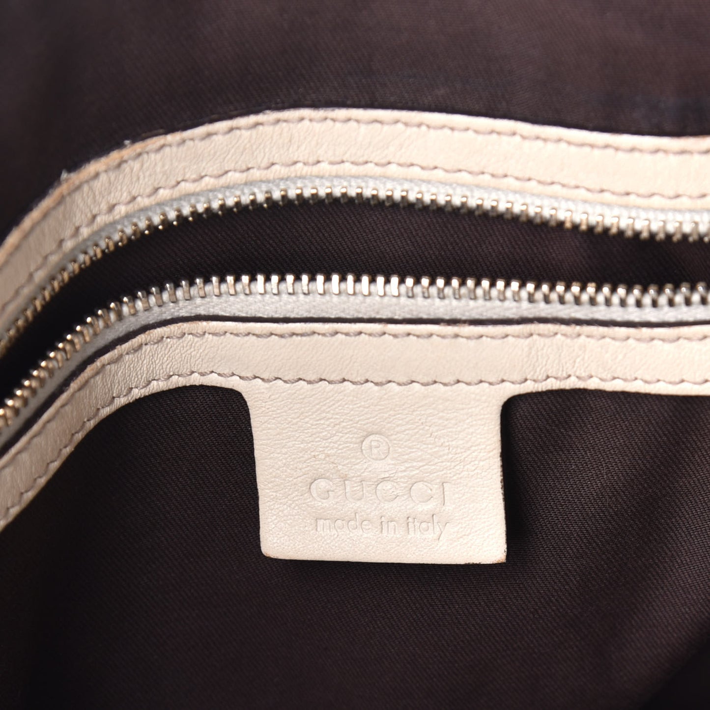 Monogram Small Pelham Shoulder Bag Off White