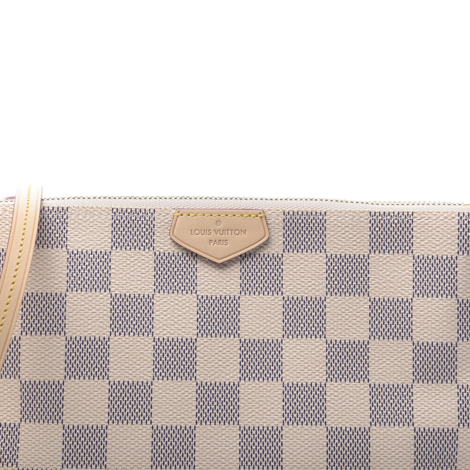 Louis Vuitton Damier Azur Double Zip Pochette 671865 – FASHIONPHILE