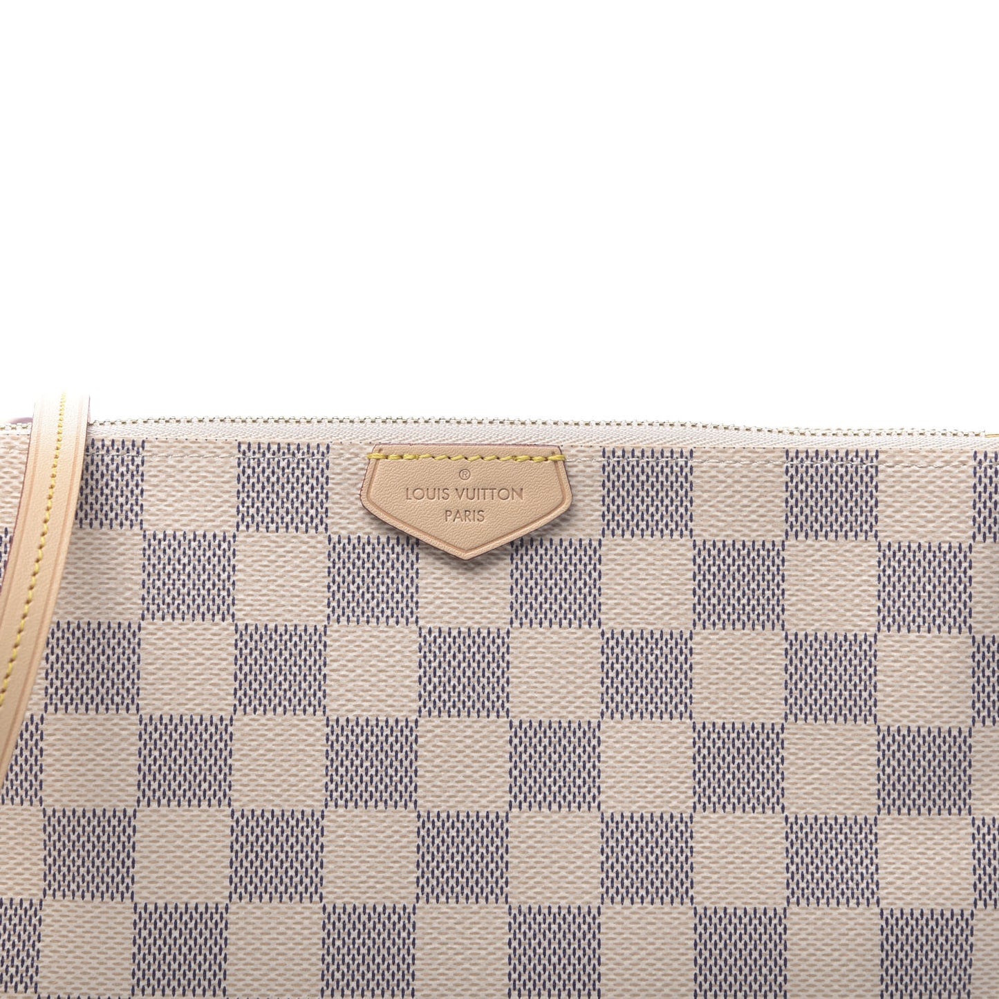 Damier Azur Double Zip Pochette