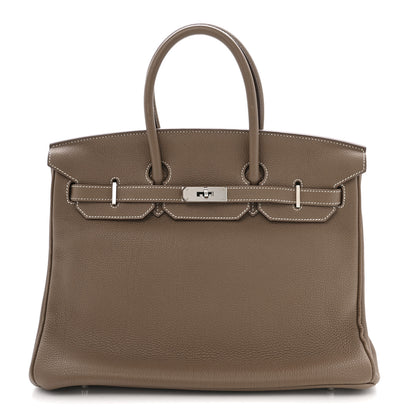 Hermes Togo Birkin 35 Etoupe 1 of 15