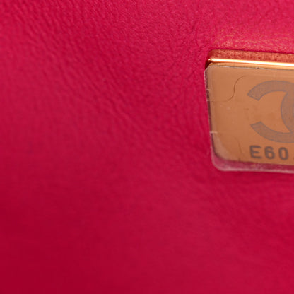 Chanel Aged Calfskin Quilted 2.55 Reissue Mini Flap Fuchsia 7 of 12
