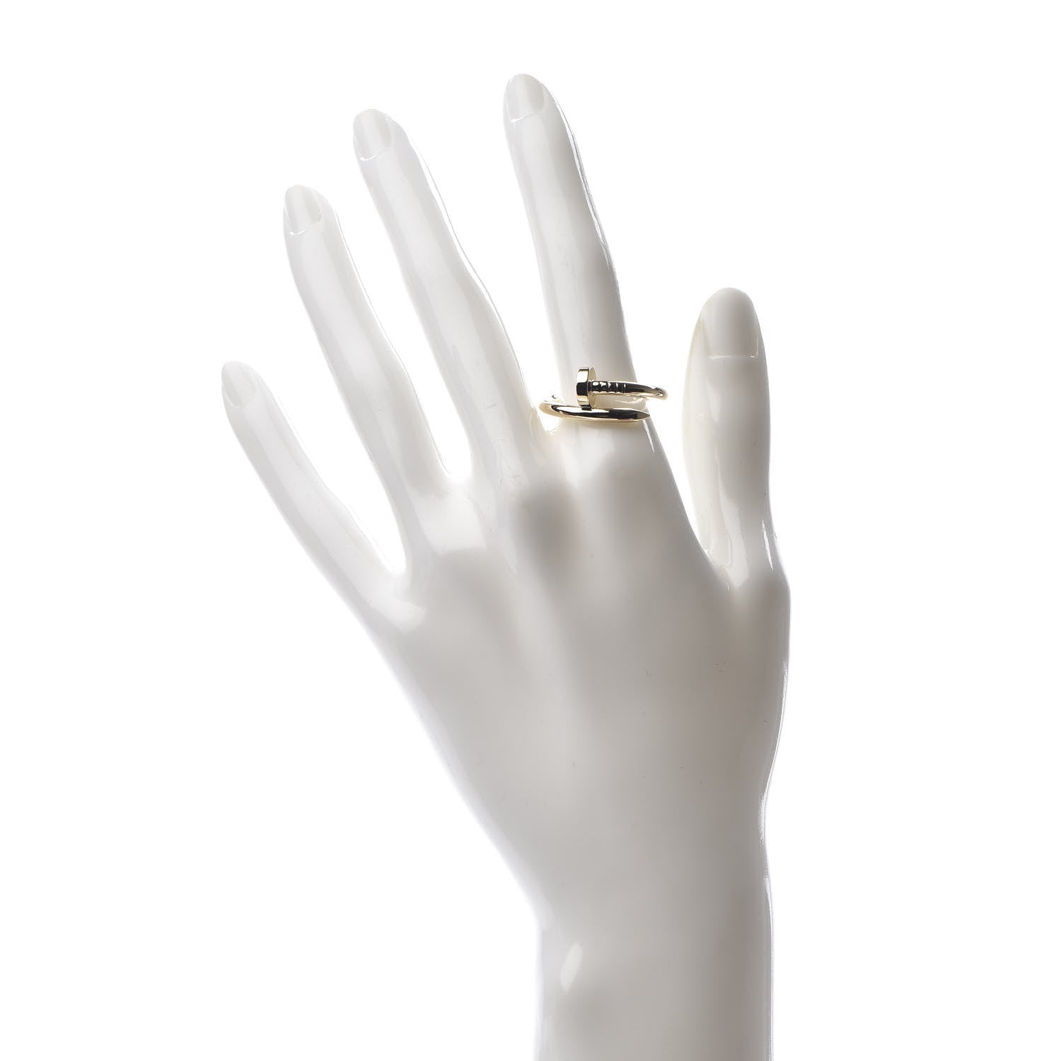 Cartier 18K Yellow Gold Juste Un Clou Ring 57 8 2 of 5
