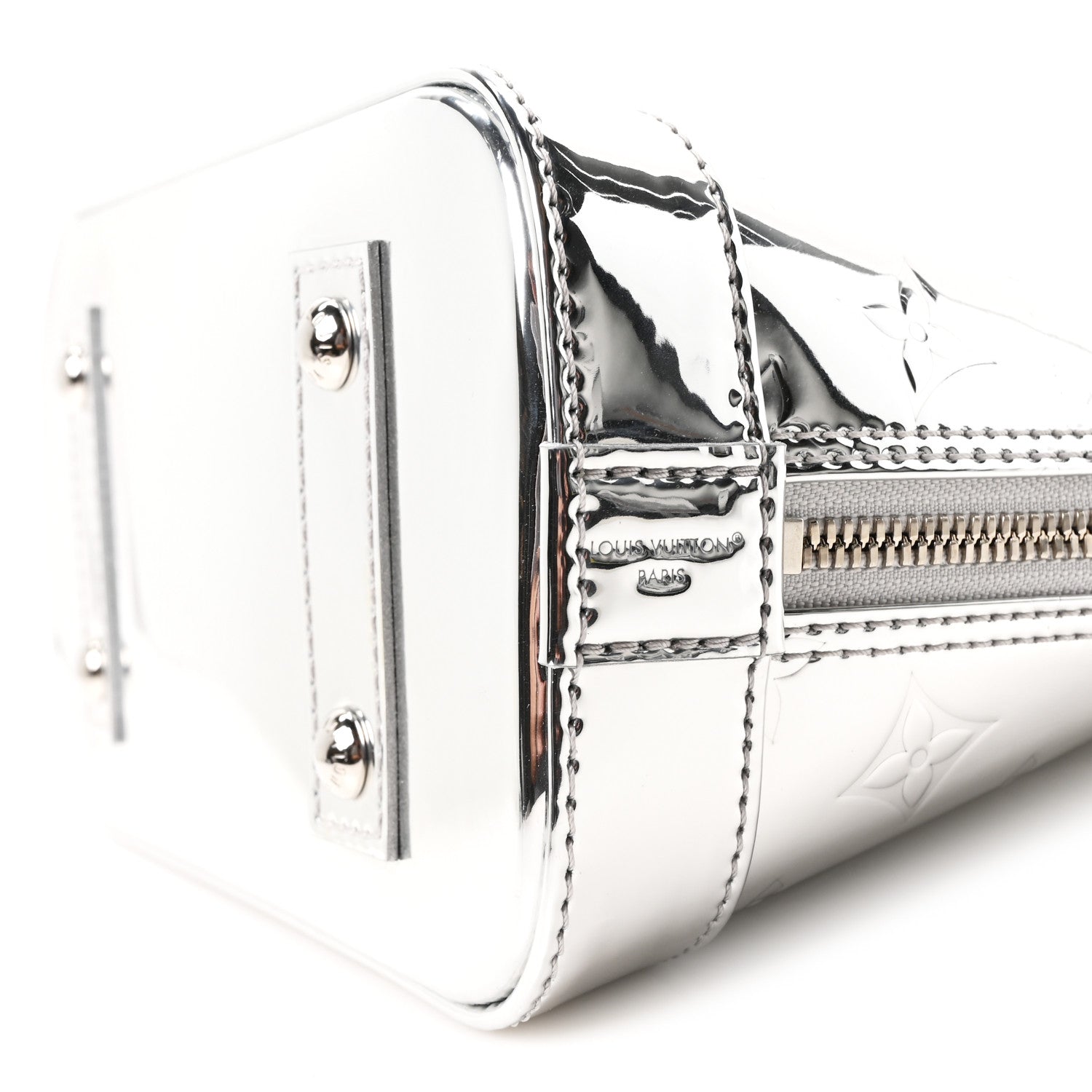 Louis Vuitton Monogram Miroir Alma BB Silver 1821380 – FASHIONPHILE