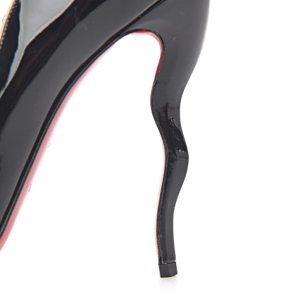 Christian Louboutin Patent Wawy Dolly 120 Pumps 38.5 Black 16 of 20