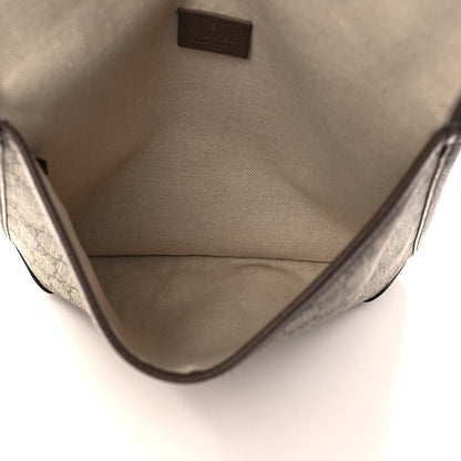 Gucci GG Supreme Monogram Web Medium Neo Vintage Flap Messenger Bag Beige New Acero 5 of 9