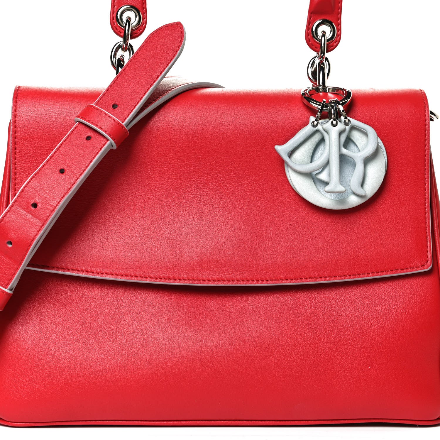 Christian Dior Smooth Calfskin Small Be Dior Flap Red 11 of 11