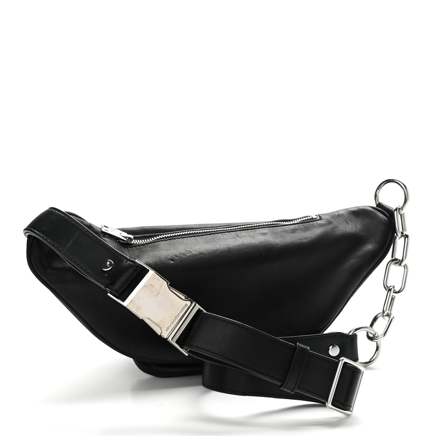 Alexander Wang Lambskin Attica Belt Bag Black 3 of 11