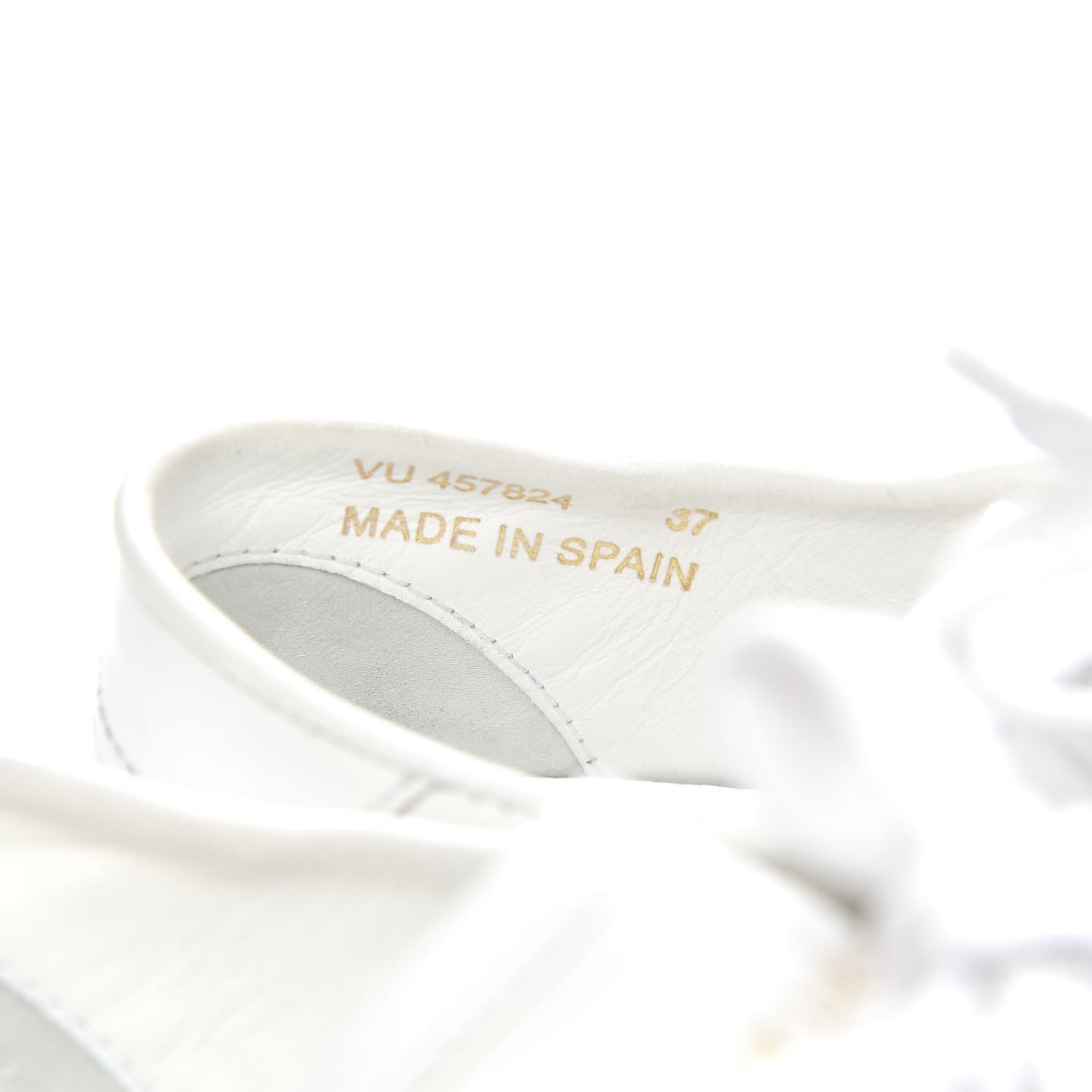 Saint Laurent Nappa Star Court Sneakers 37 White 5 of 10