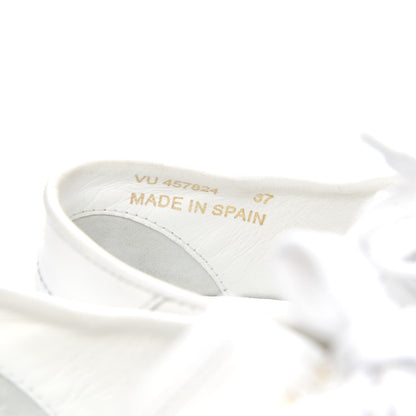 Saint Laurent Nappa Star Court Sneakers 37 White 5 of 10