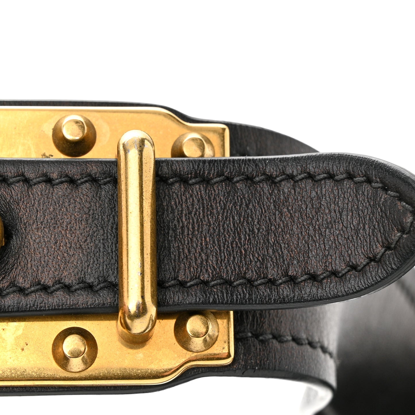 City Calfskin Saffiano Cahier Bag Granato Black