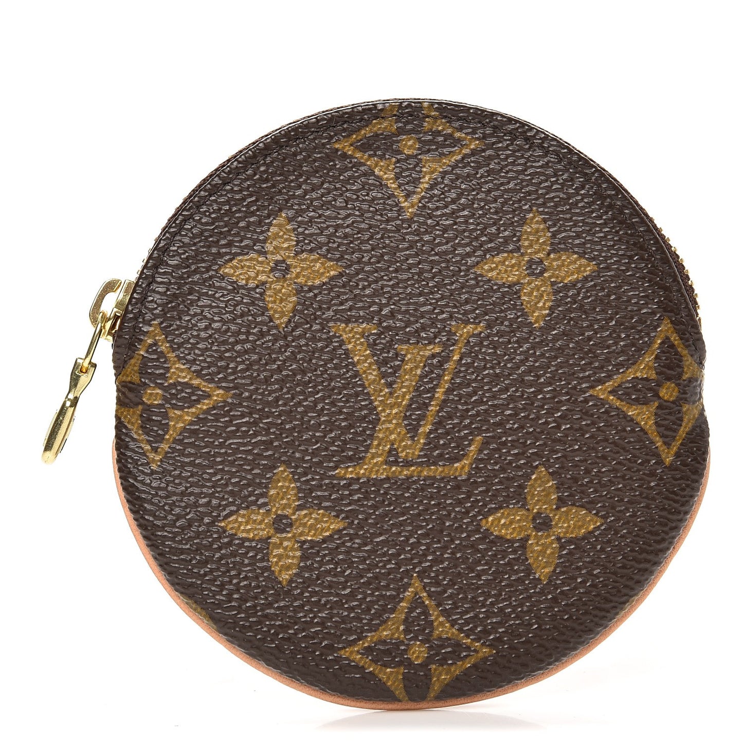 Monogram Round Coin Purse
